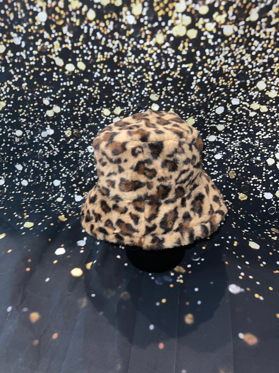 Cheetah Print Fur Hats