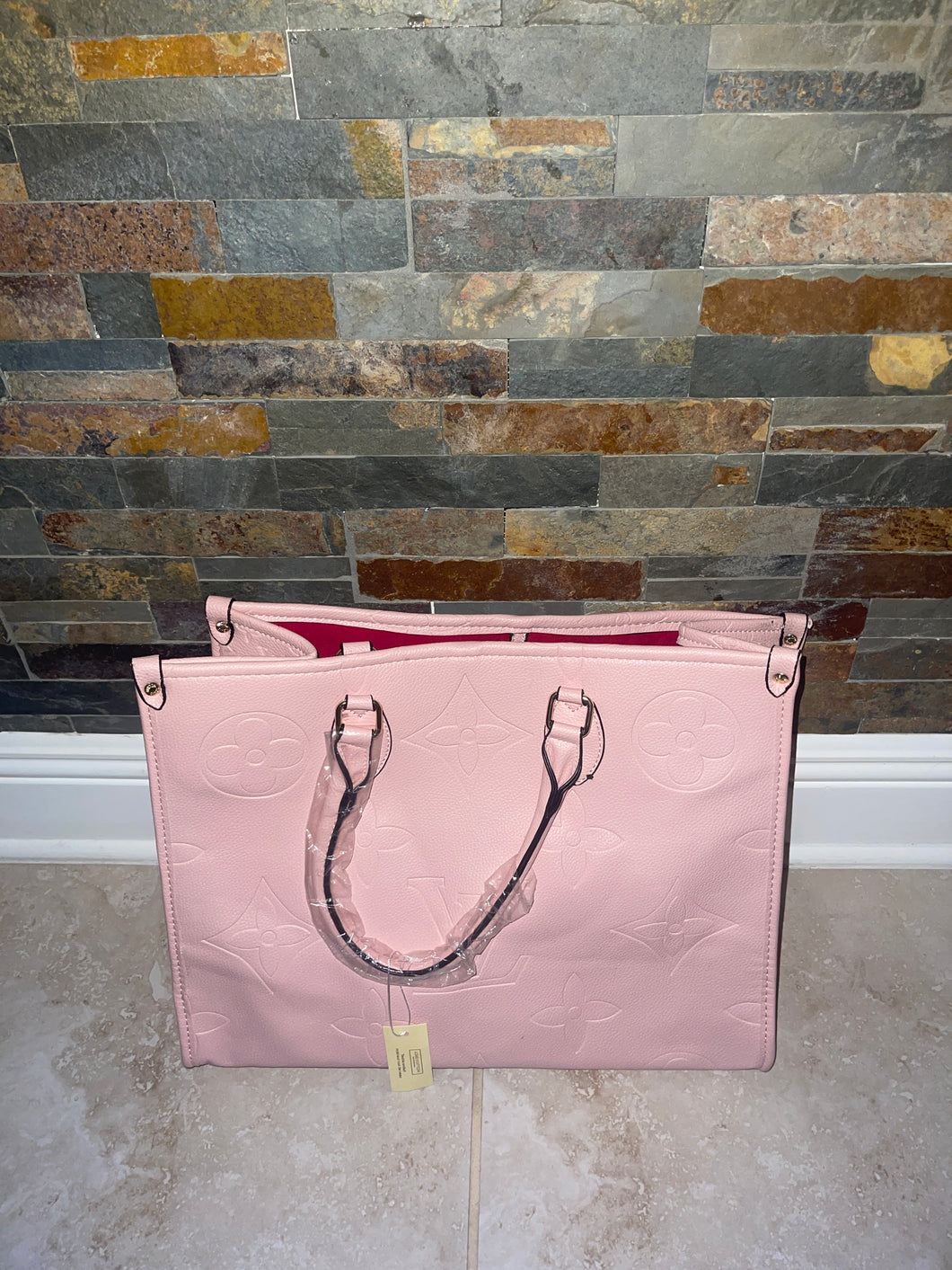 LV large pink tote