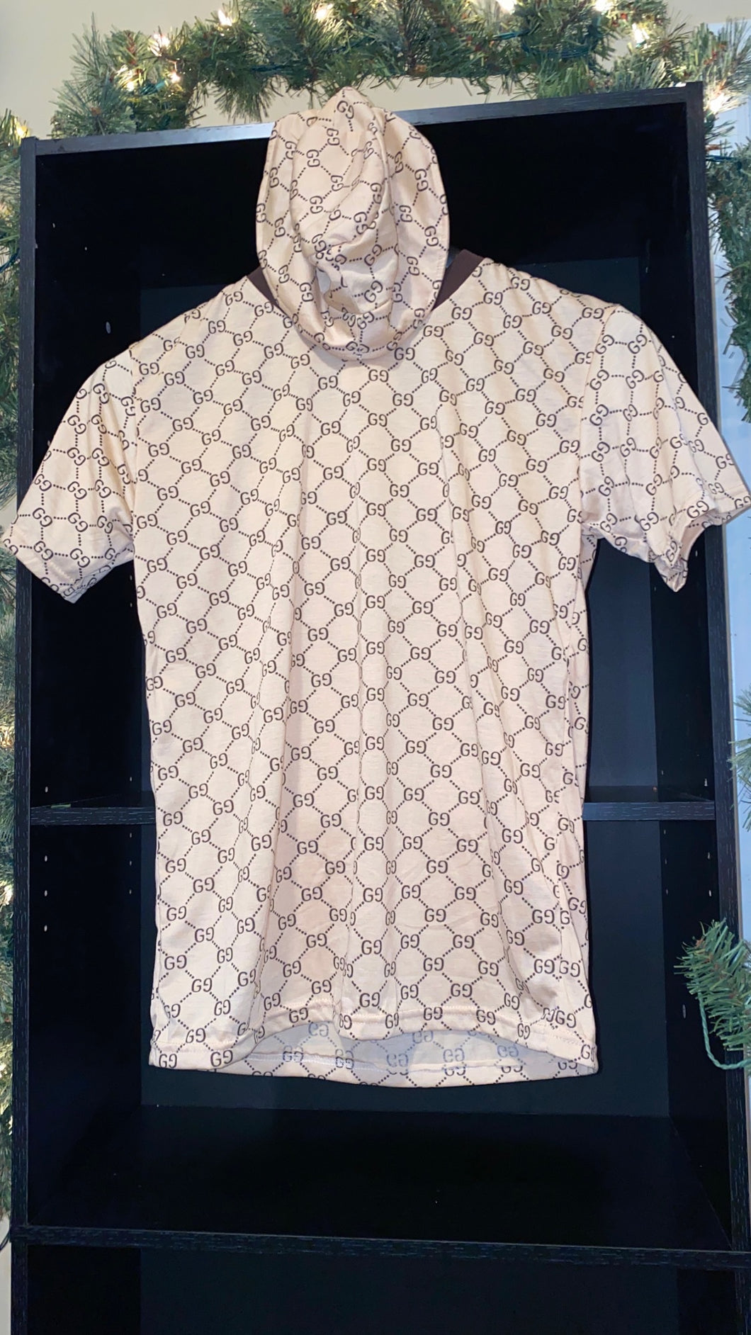 LV Shirt Set with a Hat