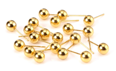 Gold Studded Earrings