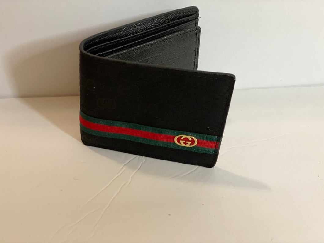 Black GG Men's Wallet