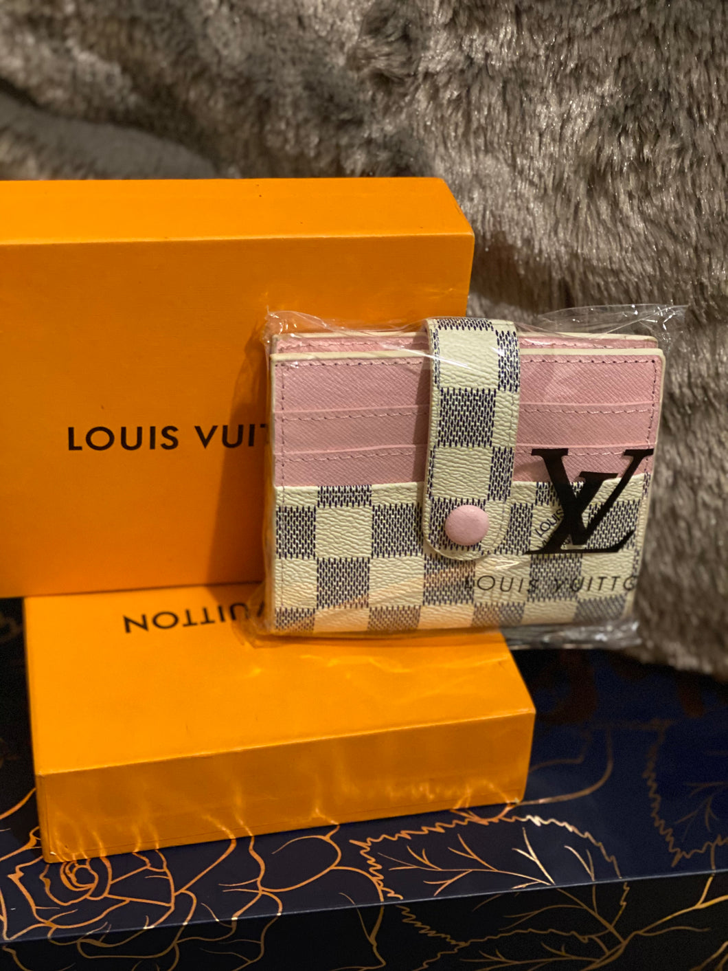 LV Folding female Wallets