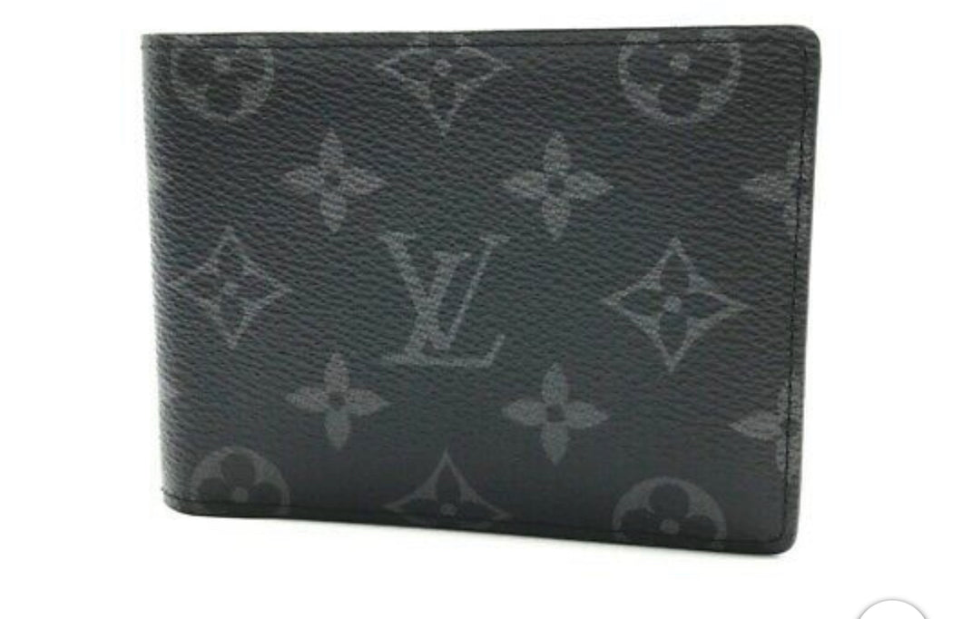 LV Men’s Leather Wallet Black