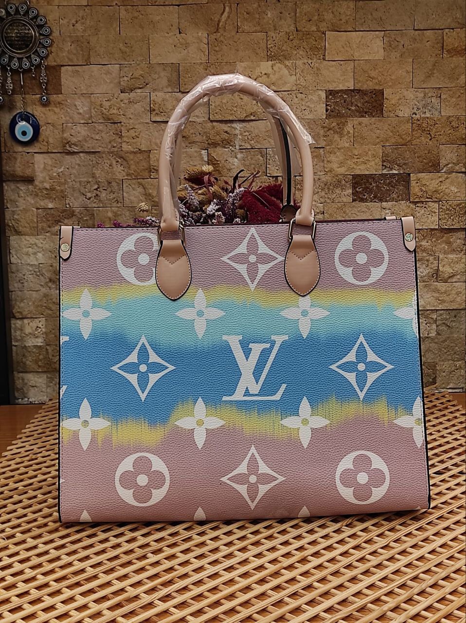 LV Purple Multi Handbag